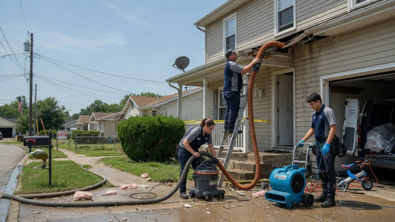 Water Damage Restoration in West Chester, IA near me